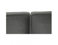 Rozkladacia pohovka Kaprera - svetlosivá / buk