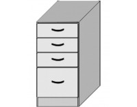 Dolná kuchynská skrinka Lenka D-40 - orech