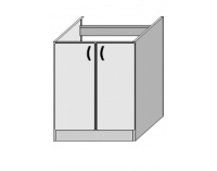 Drezová kuchynská skrinka Lenka DZ-80 - orech