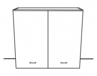 Horná kuchynská skrinka Narcis G-80 - dub sonoma
