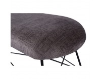 Lavica do predsiene Rivola - hnedá / čierna