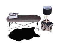 Lavica do predsiene Rivola - hnedá / čierna