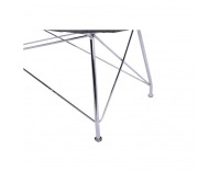 Lavica do predsiene Rivola - sivá / chróm