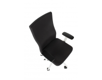 Kancelárska stolička s podrúčkami Timi W Plus - čierna / biela