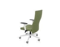 Kancelárska stolička s podrúčkami Timi W Plus - zelená / biela