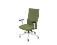 Kancelárska stolička s podrúčkami Timi W Plus - zelená / biela