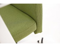 Kancelárska stolička s podrúčkami Timi W Plus - zelená / biela