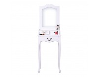 Toaletný stolík Gino - biela