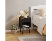 Nočný stolík Tobi - čierna