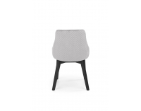 Jedálenská stolička Toledo 3 - čierna / svetlosivá