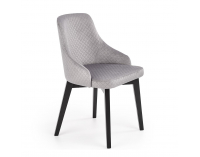 Jedálenská stolička Toledo 3 - čierna / svetlosivá