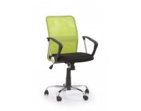 Kancelárska stolička s podrúčkami Tony - zelená / čierna