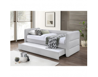 Rozkladacia posteľ s prístelkou Trinia - sivá