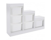 Regál Trinis - biela