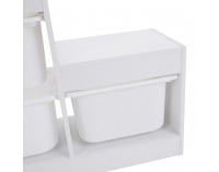 Regál Trinis - biela