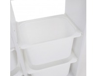 Regál Trinis - biela