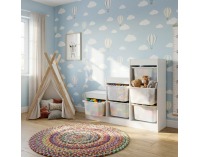 Regál Trinis - biela