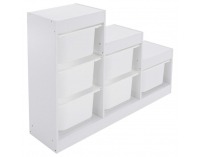 Regál Trinis - biela