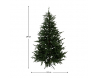 Vianočný stromček s kovovým stojanom Trisy 210 cm - zelená