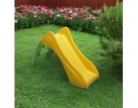 Detská záhradná šmykľavka Tuklo - zelená / žltá