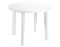Záhradný stôl Tundo - biela