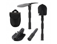 Multifunkčná skladacia lopata 5v1 Turan Typ 2 - čierna