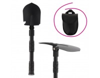 Multifunkčná skladacia lopata 5v1 Turan Typ 2 - čierna