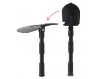 Multifunkčná skladacia lopata 5v1 Turan Typ 2 - čierna