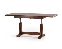 Rozkladací konferenčný stolík Tymon - gaštan