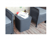 Záhradná truhlica Ugur - čierna