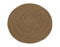 Okrúhly koberec Uland 120 cm - prírodná