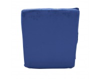 Skladacia leňoška na podlahu Ulima - modrá (Velvet)