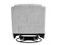 Otočné hojdacie kreslo Umbro - svetlosivá