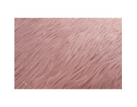 Umelá kožušina Fox Typ 3 60x90 cm - ružová / zlatoružová