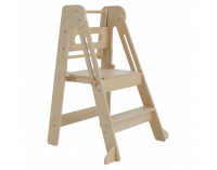 Montessori skladacia učiaca veža Urian - prírodná