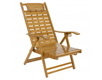Záhradné lehátko Ursel - prírodná