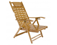 Záhradné lehátko Ursel - prírodná