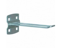 Pozinkovaný háčik k nadstavbe pracovného stola UW200 - strieborná