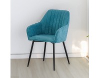 Dizajnové kreslo Vajro - zelená / čierna