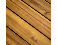 Záhradný nábytok Valdez - svetlosivá / prírodná