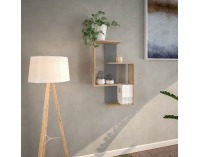 Polica Valpa - dub artisan / grafit