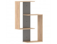 Polica Valpa - dub artisan / grafit