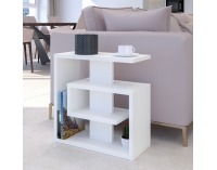 Príručný stolík Vandia - biela