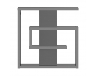 Príručný stolík Vandia - grafit