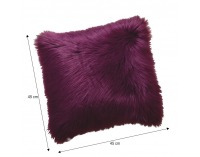 Vankúš Ebona Typ 8 45x45 cm - fialová