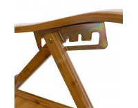 Záhradné lehátko Vardon - prírodná