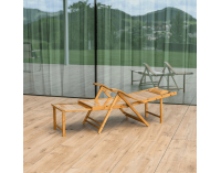 Záhradné lehátko Vardon - prírodná