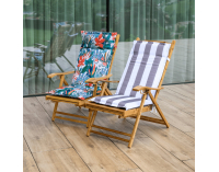 Záhradné lehátko Vardon - prírodná