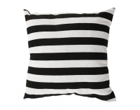 Záhradný set z umelého ratanu Vasal - čierna / prírodná / béžová / čierno-biely pásik