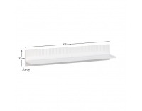 Polica Velis 130 - biela